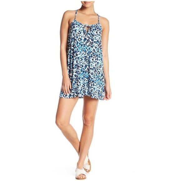 Splendid Print Cover-Up Dress - Picture 1 of 5